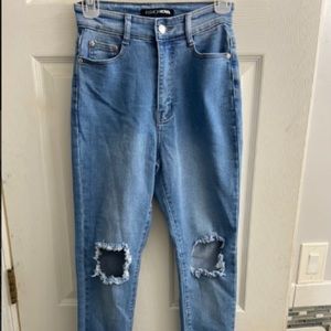 Fashion Nova High Waisted Skinny Jeans
